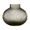 Corrugated Glass Nullah Small Vase With Extruding Rim -Ideal Shop 00372ab1 aa83 44fa 8f8a 68a70e8a39bd