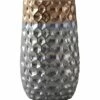 Honeycomb Hexagon Porcelain Vase - Silver/Copper -Ideal Shop 07e63363 10a9 4e5b ac1a 6fdecf23c1df