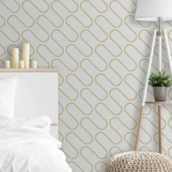 Linear Curve Geometric Natural Wallpaper -Ideal Shop 0a53bae5 a808 4af0 a7c2 e81f5475c828