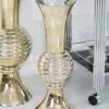 Gold Glass Trumpet Vase -Ideal Shop 10f1294a 7284 4a68 b142 e10252e7f90c