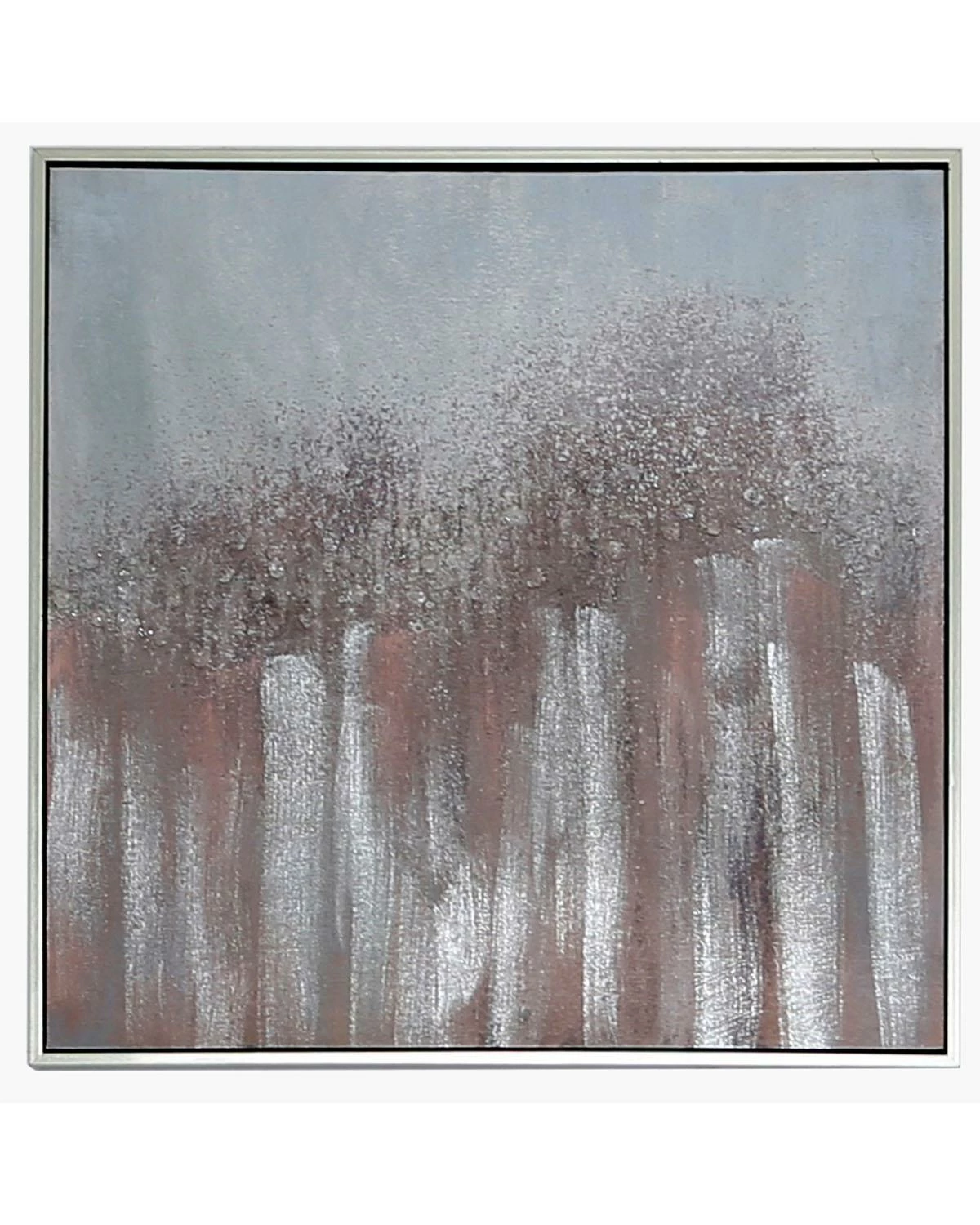 Abstract Pink Textured Canvas With Crystals 6 Abstract Pink Textured Canvas With Crystals - Image 4