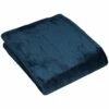 Furn Harlow Plain Fleece Throw Midnight 140cm X 180cm -Ideal Shop 1 007baff5 842c 497a ba8d b6e95b54f80e