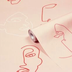 Furn Kindred Abstract Wallpaper Blush Pink -Ideal Shop 1 03b718be 9668 4e15 aac9 05f764c64fed