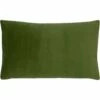 Sunningdale Velvet Rectangular Olive Cushion Covers 12'' X 20'' -Ideal Shop 1 0eb34c2d e010 4e0b abab 0573360f31cd