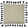 Furn Dune Cotton Chambray Black Cushion Cover 18'' X 18'' 1 Furn Dune Cotton Chambray Black Cushion Cover 18'' X 18'' -Ideal Shop 1 0f18c403 97f6 4918 989a 0386e0483b42
