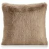 Faux Rabbit Fur Mink Cushion Cover 22" X 22"