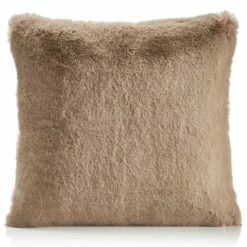 Faux Rabbit Fur Mink Cushion Cover 22" X 22"