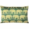 Parade Elephant Satin Emerald Rectangular Filled Cushions 1 Parade Elephant Satin Emerald Rectangular Filled Cushions -Ideal Shop 1 159edc71 67e9 4b01 97dd 88b9a0e1aed0