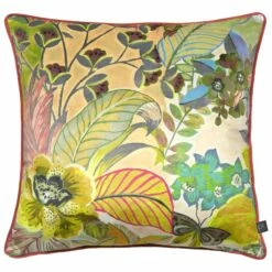 Hidden Paradise Tropical Pastel Filled Cushions