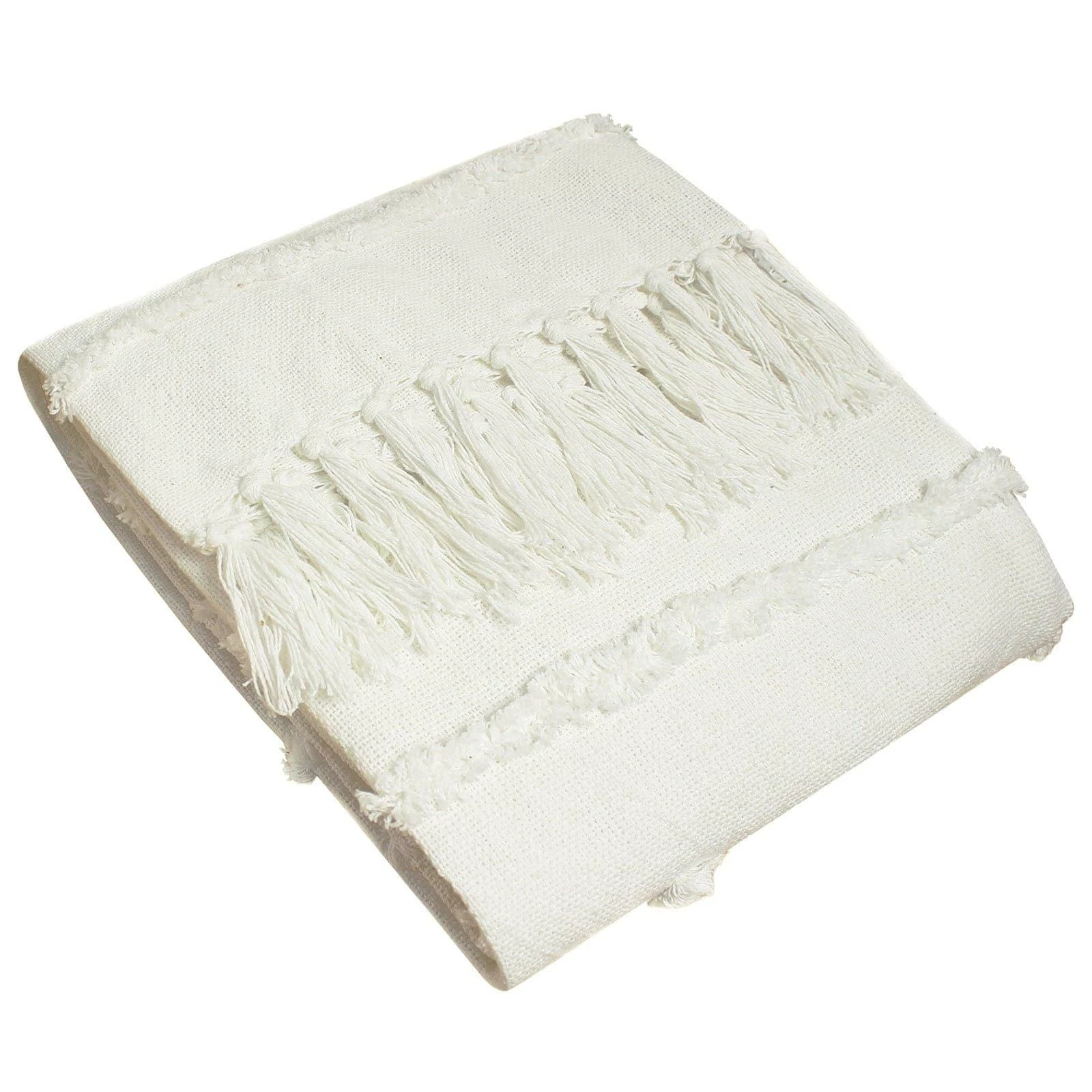 Furn Jakarta Tufted Tassel Throw Natural 3 Furn Jakarta Tufted Tassel Throw Natural