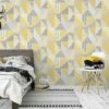 Larsson Geo Wallpaper Ochre 2 Larsson Geo Wallpaper Ochre -Ideal Shop 1 368ef32b ba92 41f0 ba91 2a79e500f05b