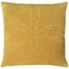 Furn Angeles Floral Velvet Ochre Cushion Cover 18'' X 18'' -Ideal Shop 1 36eefdd7 7cf7 40ba 94ad 386a9457babe
