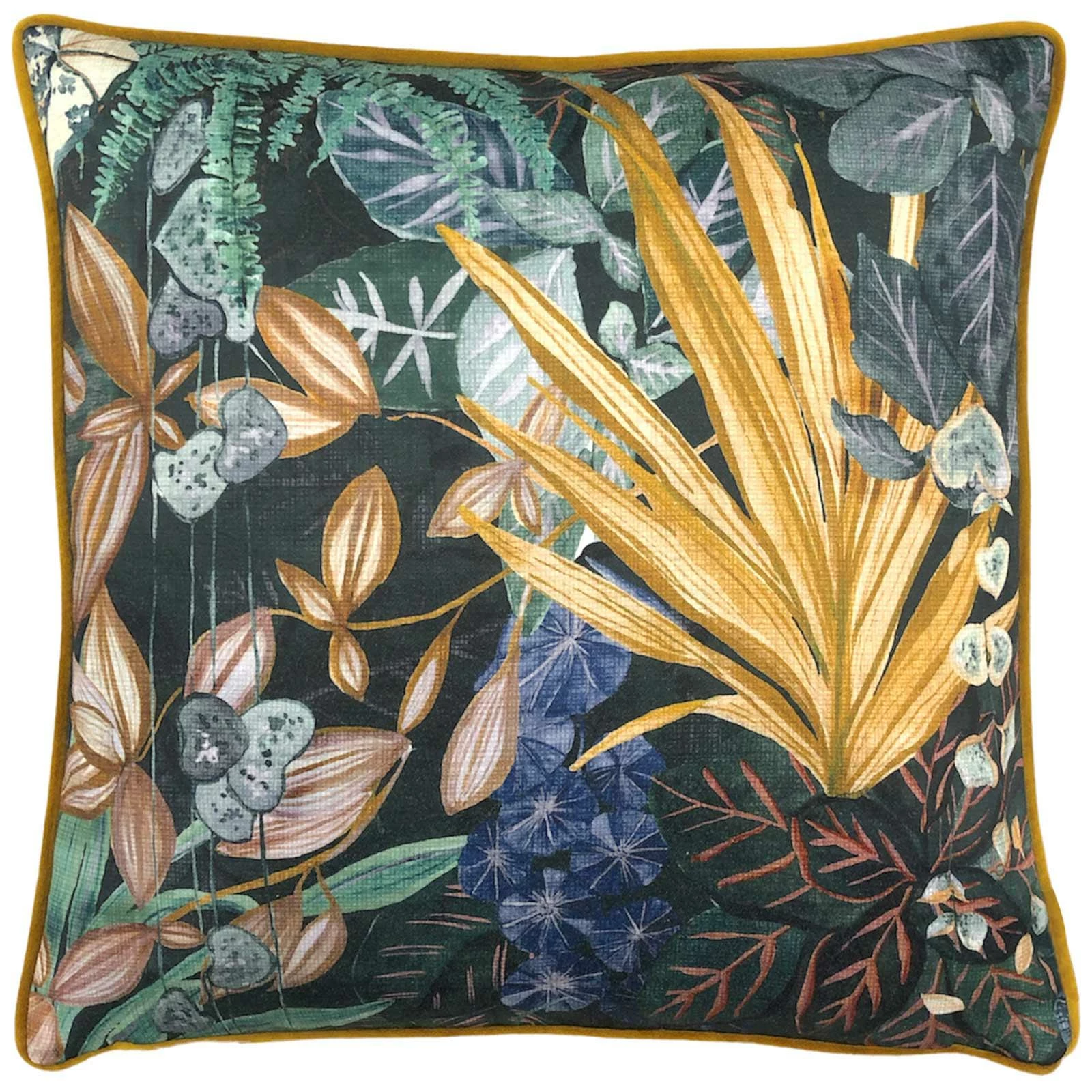 Veadeiros Botanical Blue Filled Cushion 3 Veadeiros Botanical Blue Filled Cushion