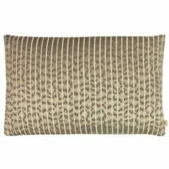 Kai Wrap Caracal Bronze Animal Print Cushion Cover 16'' X 24''