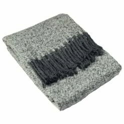 Furn Weaver Herringbone Throw Grey 130cm X 180cm -Ideal Shop 1 6b734b92 2de1 4346 b03c 06e4be96754e