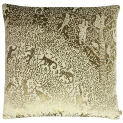 Kai Tilia Exotic Metallic Velvet Gold Filled Cushions