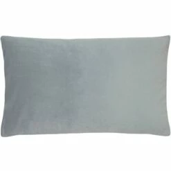 Sunningdale Velvet Rectangular Platinum Filled Cushions 12'' X 20''