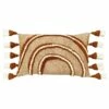 Furn Rainbow Tuft Tasselled Brick Filled Cushion