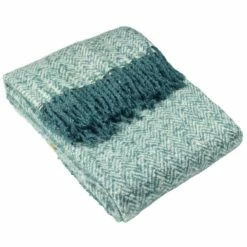 Furn Weaver Herringbone Throw Teal 130cm X 180cm 7 Furn Weaver Herringbone Throw Teal 130cm X 180cm -Ideal Shop 1 bcbdf2c5 9951 4736 b0d9 f0dbf60387f6