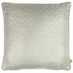 Kai Astrid Platinum Metallic Jacquard Filled Cushions
