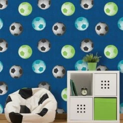 Football Wallpaper Blue