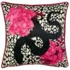 Furn Serpentine Animal Print Black & Ruby Feather Filled Cushion 2 Furn Serpentine Animal Print Black & Ruby Feather Filled Cushion -Ideal Shop 1 d1b35de0 983c 4db0 86a6 8d6cefda1b39
