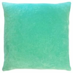 Furn Tanda Reversible Velvet Mint Pink Feather Filled Cushion