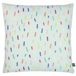 Dolly Mixture Embroidered Rainbow Filled Cushions