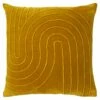 Furn Mangata Pleated Velvet Ochre Cushion Cover 18" X 18" 1 Furn Mangata Pleated Velvet Ochre Cushion Cover 18" X 18" -Ideal Shop 1 de16153a 0183 4097 8a59 15dd1710fd28