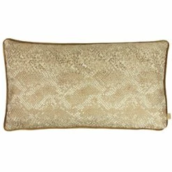 Kai Viper Rust Snakeskin Print Filled Boudoir Cushions