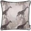 Giraffe Sandstorm Jacquard Cushion Cover 17'' X 17'' -Ideal Shop 1 f1530f86 23b5 409b aab6 fe2c7b0d43dd