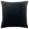 Furn Mangata Pleated Velvet Black Cushion Cover 18" X 18" 1 Furn Mangata Pleated Velvet Black Cushion Cover 18" X 18" -Ideal Shop 1 f6ac9bc0 f9e6 42d8 a5de 327eaf1f95da
