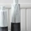 Large Gaia Black & Marble Vase -Ideal Shop 1cbb5250 4c05 46c5 8b51 f5e9e9d35e5d