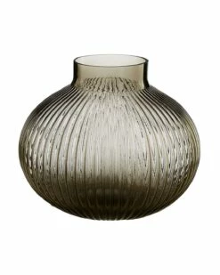 Corrugated Glass Nullah Small Vase With Extruding Rim -Ideal Shop 1f7dd791 a7a8 40f6 a023 70f423643578