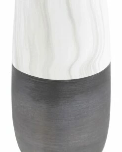 Large Gaia Black & Marble Bullet Vase -Ideal Shop 235e58ef b0c7 4c52 8991 3388a884e6e2