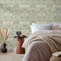 Furn Serengeti Wallpaper Sage Green