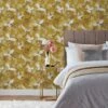 Furn Demoiselle Botanical Wallpaper Mustard -Ideal Shop 2 2495dc59 8708 41a1 be47 f98e457d7a92