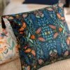 Furn Kaleidoscopic Velvet Tassel Blue Cushion Cover 20'' X 20'' 2 Furn Kaleidoscopic Velvet Tassel Blue Cushion Cover 20'' X 20'' -Ideal Shop 2 5a823081 b40d 4e5e b1a2 db32a12cb947