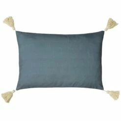 Somerton Slate Blue Floral Cushion Cover 14'' X 20'' -Ideal Shop 2 6f7e3892 2732 4ff6 a684 5593f67ec845