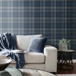 Kelso Check Wallpaper Navy 7 Kelso Check Wallpaper Navy -Ideal Shop 2 8c1f9b6c 0215 4332 97a2 ef0e33518660