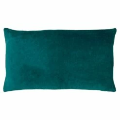 Furn Mangata Pleated Velvet Teal Rectangular Filled Cushion -Ideal Shop 2 b52b5e41 4935 4080 9047 4b2f25bd14fc