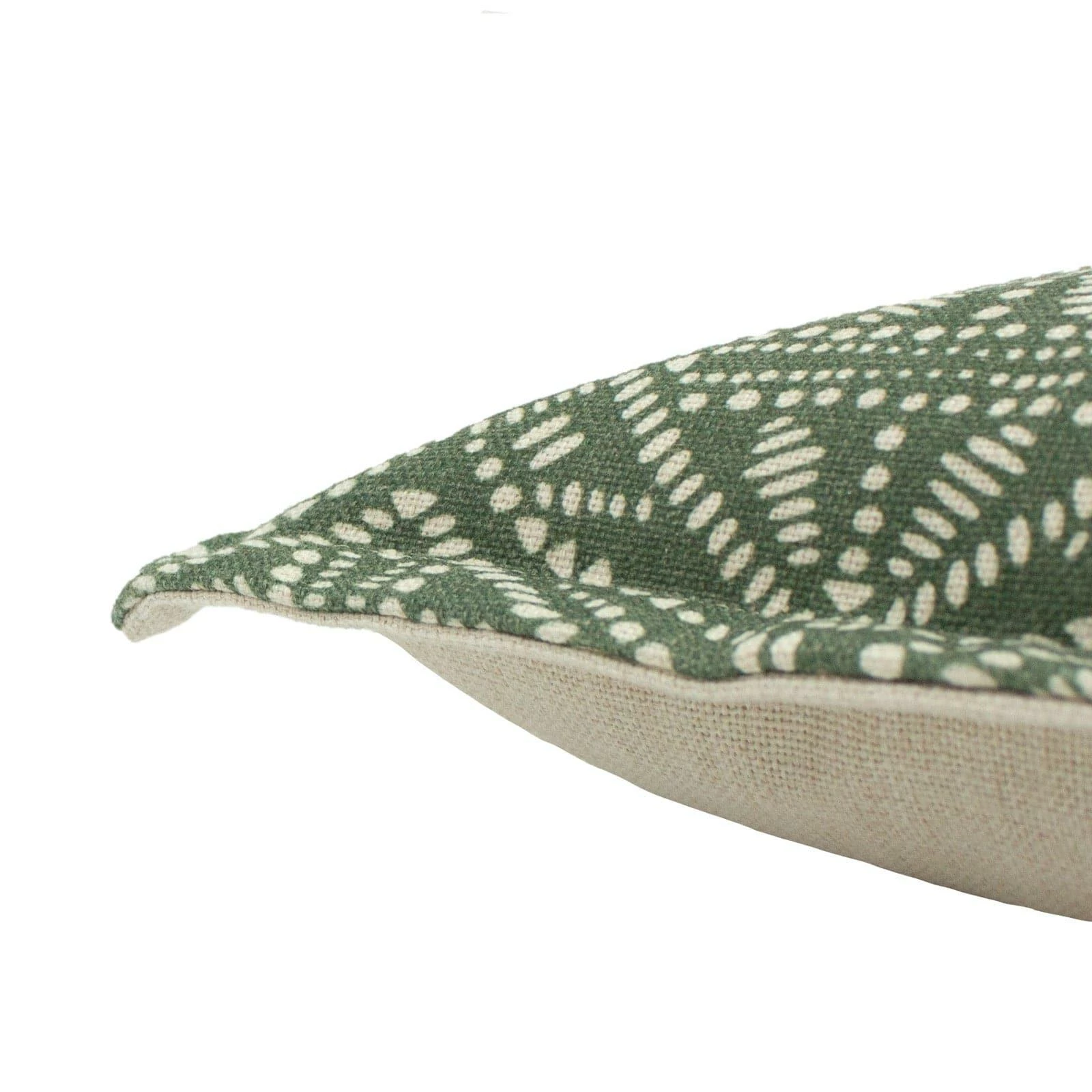 Furn Picchu Geometric Print Desert Sage Cushion Cover 18'' X 18'' 4 Furn Picchu Geometric Print Desert Sage Cushion Cover 18'' X 18'' - Image 2