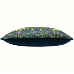 Potage Botanical Print Satin Navy Filled Cushions 20'' X 20'' 7 Potage Botanical Print Satin Navy Filled Cushions 20'' X 20'' -Ideal Shop 2 e0d5a51d 065e 42fb 90bd dfd6c66d87b5