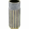 Grey Heston Ceramic Vase In Warm Metallic -Ideal Shop 35ab86e7 ff63 46b2 ad1e 28c23482e090