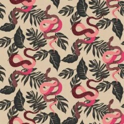 Furn Serpentine Wallpaper Pink & Black 7 Furn Serpentine Wallpaper Pink & Black -Ideal Shop 3 0e209fb5 a431 4bfc a079 7e38145194db
