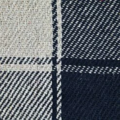 Frisco Tartan Check Recycled Cotton Throw Navy -Ideal Shop 3 1639939e abd5 41c6 8243 dfa0d9974397
