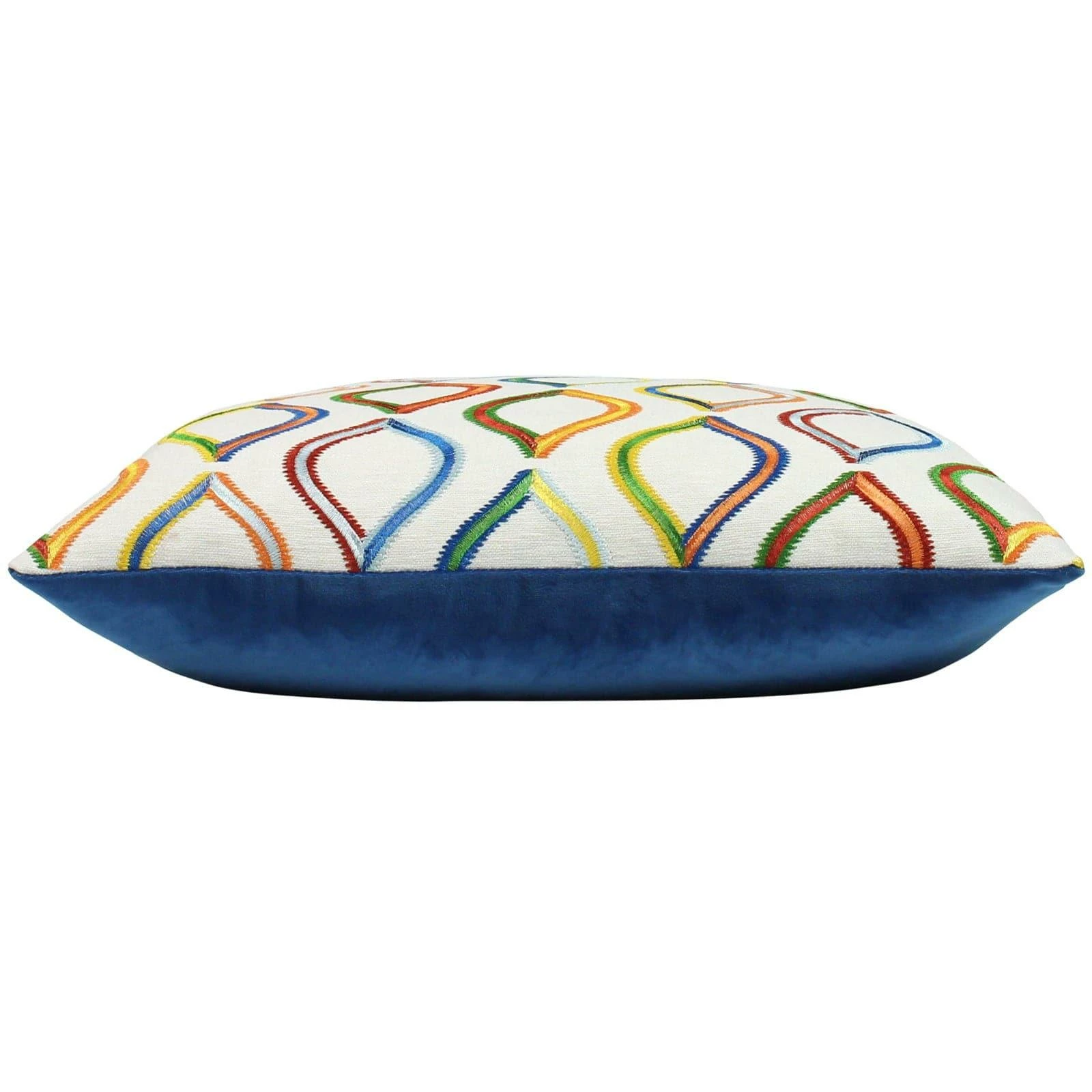 Spinning Top Embroidered Jungle Cushion Cover 20'' X 20'' 5 Spinning Top Embroidered Jungle Cushion Cover 20'' X 20'' - Image 3