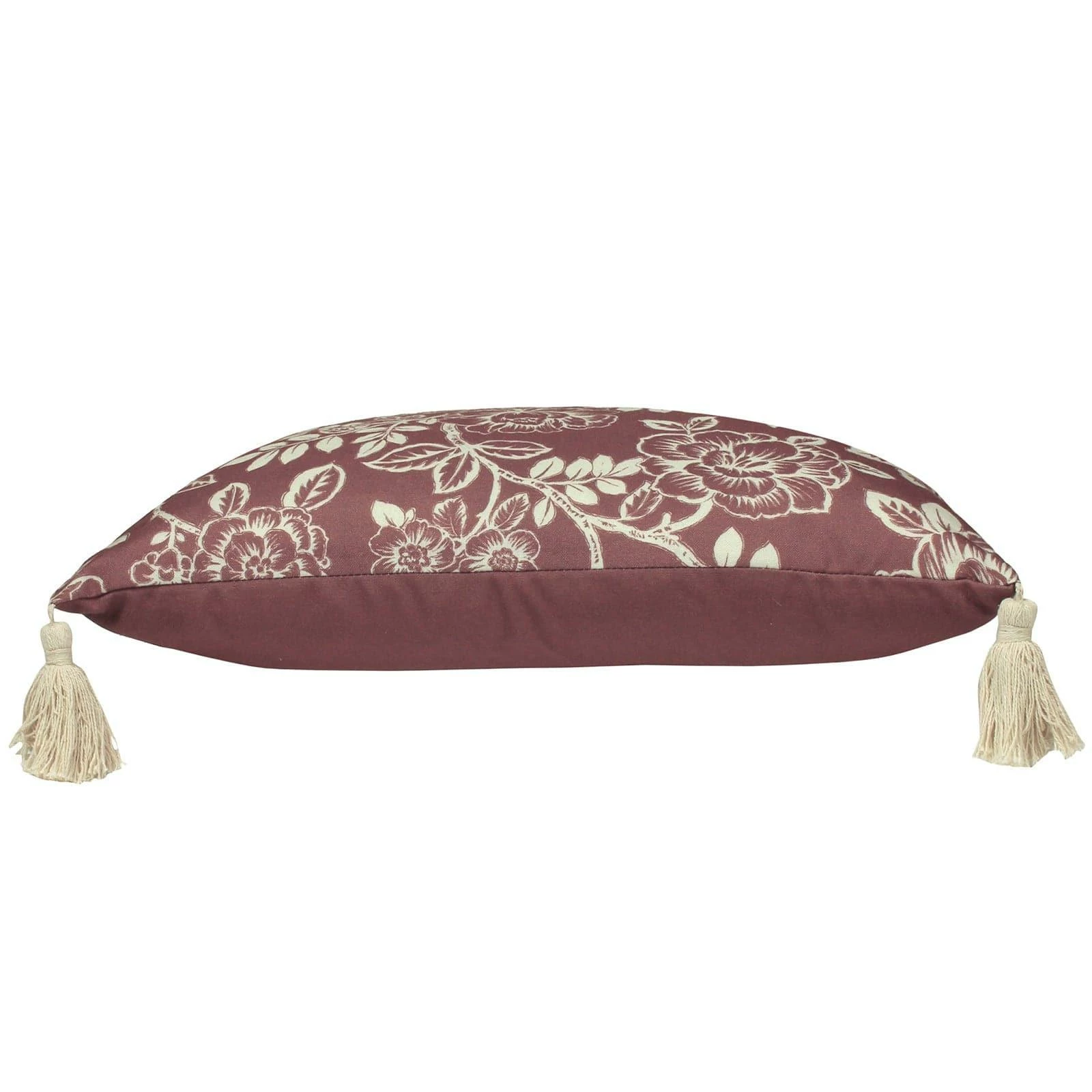 Somerton Mulberry Floral Cushion Cover 14'' X 20'' 6 Somerton Mulberry Floral Cushion Cover 14'' X 20'' - Image 4