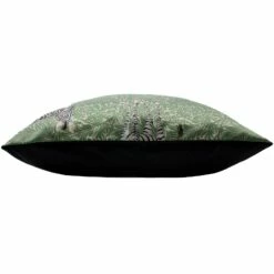 Zebra Foliage Green Satin Filled Cushions -Ideal Shop 3 52c3b0ce f4a8 495c b48a a7b2d161d7fb