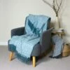 Furn Weaver Herringbone Throw Teal 130cm X 180cm -Ideal Shop 3 60f42a65 f65e 4051 afc1 f22e44f8eaf4